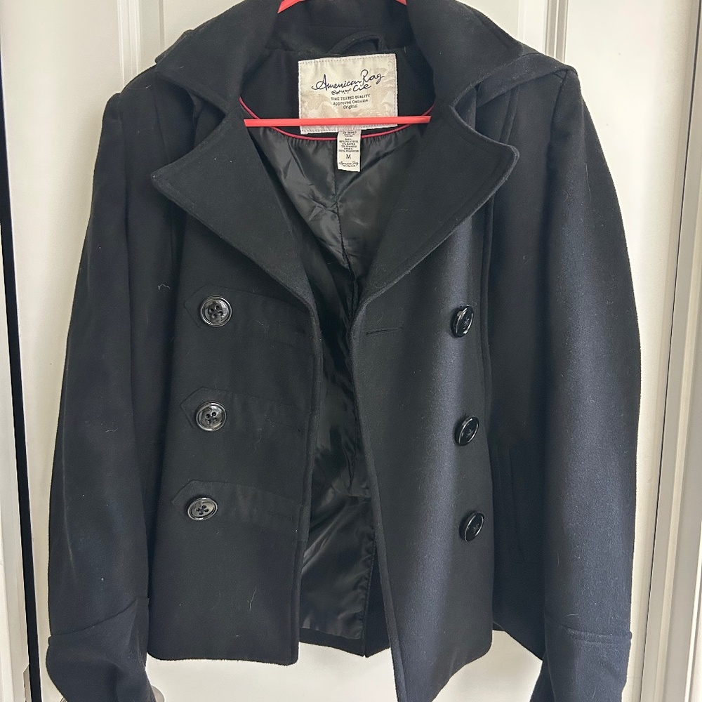 American Rag Hooded Pea Coat